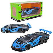 Модель автомобіля "Lamborghini" AP7700(Blue) масштаб 1:24, фото 4