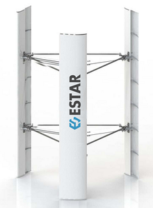 Вертикальний вітрогенератор ESTAR-V 1 кВт