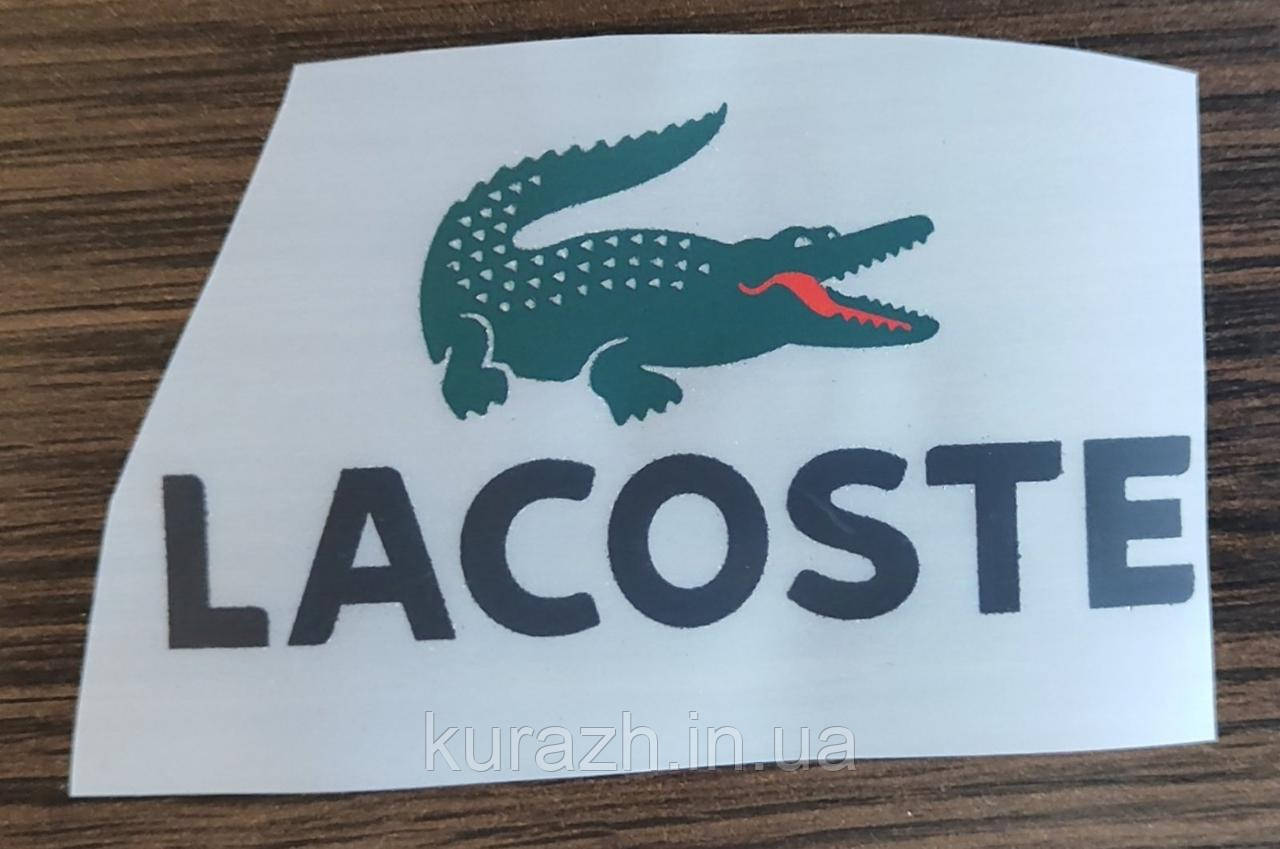 Термоналіпка на одяг Lacoste