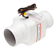 Вентилятор 12 V канальний d 80 мм Premium вологостійкий, фото 5