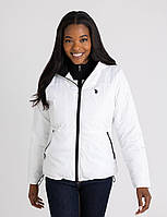 Вітровка з капюшоном жіноча U.S. Polo Assn S біла