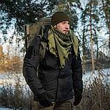 Арафатка шемаг Tactic Maximum 100% бавовна щільне плетіння оливково-чорна 110х110 см, фото 8