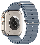 Ремінець Ocean Band для Apple Watch  42/44/45/49 mm Gray, фото 3