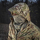 Арафатка шемаг "Тризуб" оливково-чорна 100% бавовна 105х105 см, фото 4