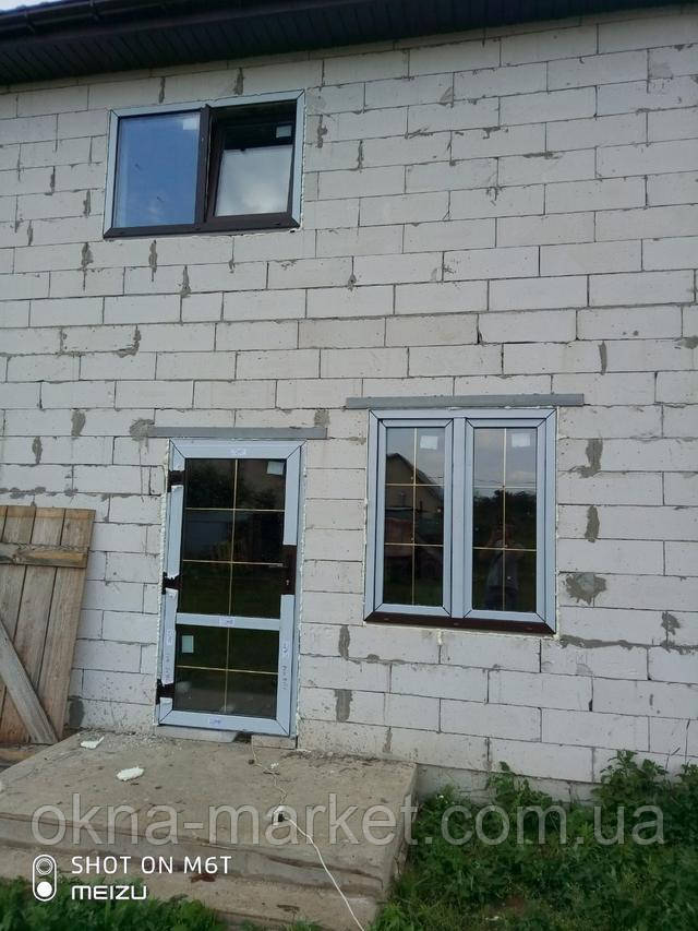Ламіновані пластикові вікна у Києві фото Вікна Маркет