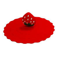 Силіконова кришка для консервних банок Croci Ø10 см (червона)