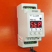 Таймер циклічний на рейку 16А з цифровою індикацією, реле часу РВУ-16, Рубіж