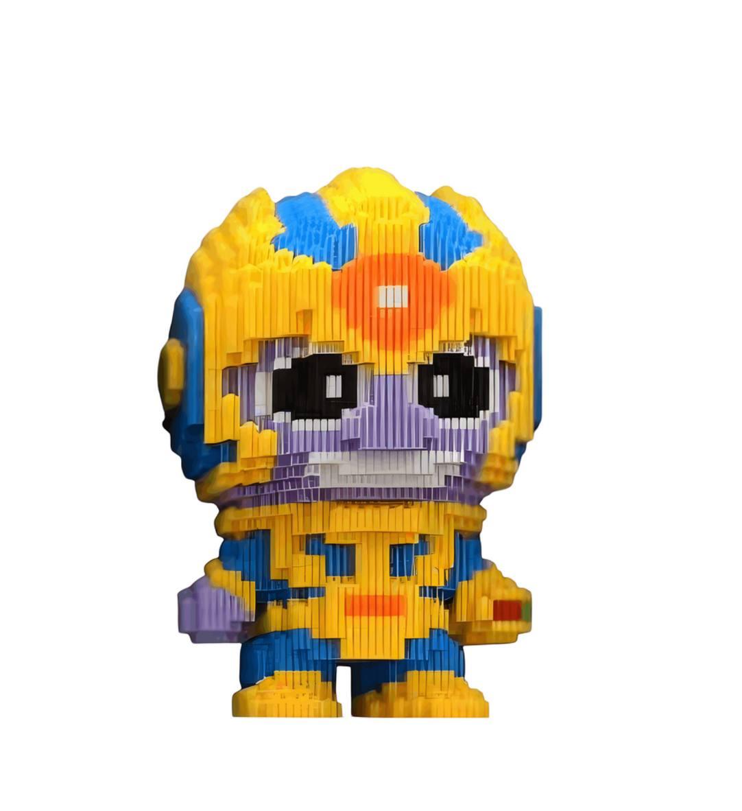 Конструктор Magic Blocks Танос 3489 деталей SS12