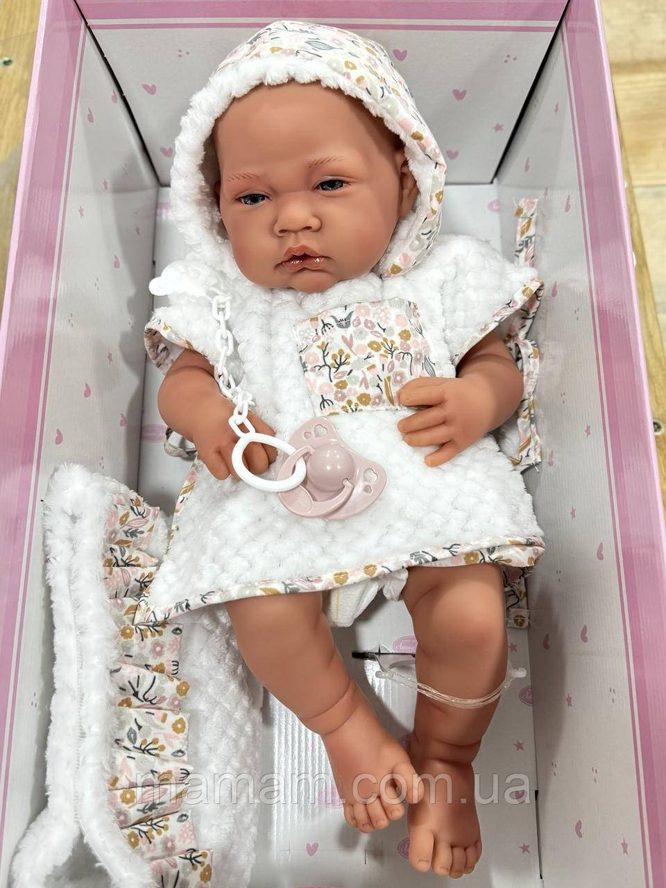 Пупс реборн у банному вбранні Antonio Juan 50267 м'яконабивна, фото 1