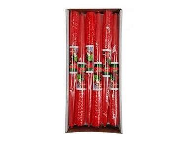 Свічка Стожек арома 26см Полуниця 18шт/уп ТМ BISPOL BP