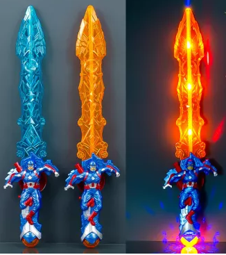 Світиться меч із супергероєм Капітан Америка, фото 1