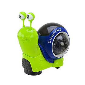 Дитяча Інтерактивна іграшка "Равлик" Bambi PL-724-20(Green) музика, пісні, Toyman