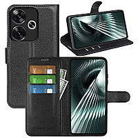 Чохол-книжка Litchie Wallet для Poco F6 Black