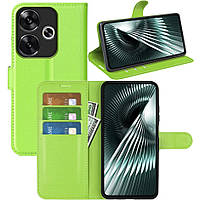 Чохол-книжка Litchie Wallet для Poco F6 Light Green