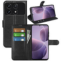Чохол-книжка Litchie Wallet для Poco F6 Pro Black