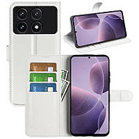 Чохол-книжка Litchie Wallet для Poco F6 Pro White