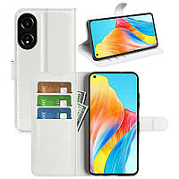 Чохол-книжка Litchie Wallet для Oppo A78 4G White