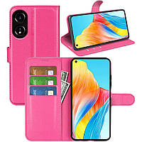 Чохол-книжка Litchie Wallet для Oppo A78 4G Rose