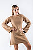 Плаття в'язане міні бежеве 102265 (2000000138794), фото 3