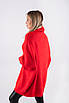 Светр оверсайз з горловиною червоний 2268 (2000000139166), фото 4