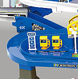 Дитячий ігровий розвиваючий автотрек Поліція з машинками автоматичним підйомником і звуковими ефектами, фото 7