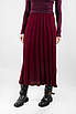 Спідниця міді бургунді  102262 (2000000139500), фото 2