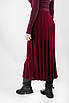 Спідниця міді бургунді  102262 (2000000139500), фото 3