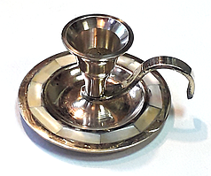 Підсвічник  бронзовий з ручкою