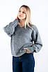 Джемпер з V-вирізом сірий 66017 (2000000139760), фото 2