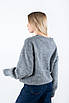 Джемпер з V-вирізом сірий 66017 (2000000139760), фото 3