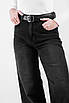 Джинси прямі широкі чорні 71750 (2000000140377), фото 5