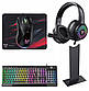 Ігровий комплект навушники, клавіатура, мишка, килимок Onikuma TZ5006, фото 2
