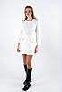 Плаття міні з накладними кишенями біле 83452 (2000000140629), фото 5