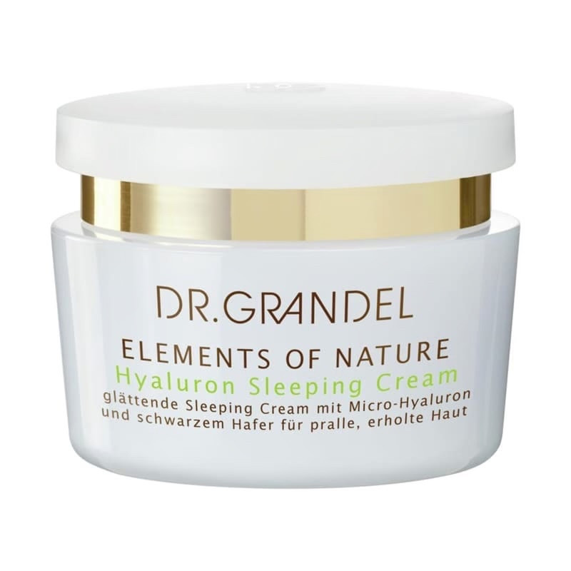 Нічний крем з мікро-гіалуроном Dr. Grandel Elements of Nature Hyaluron Sleeping Cream, 50 мл