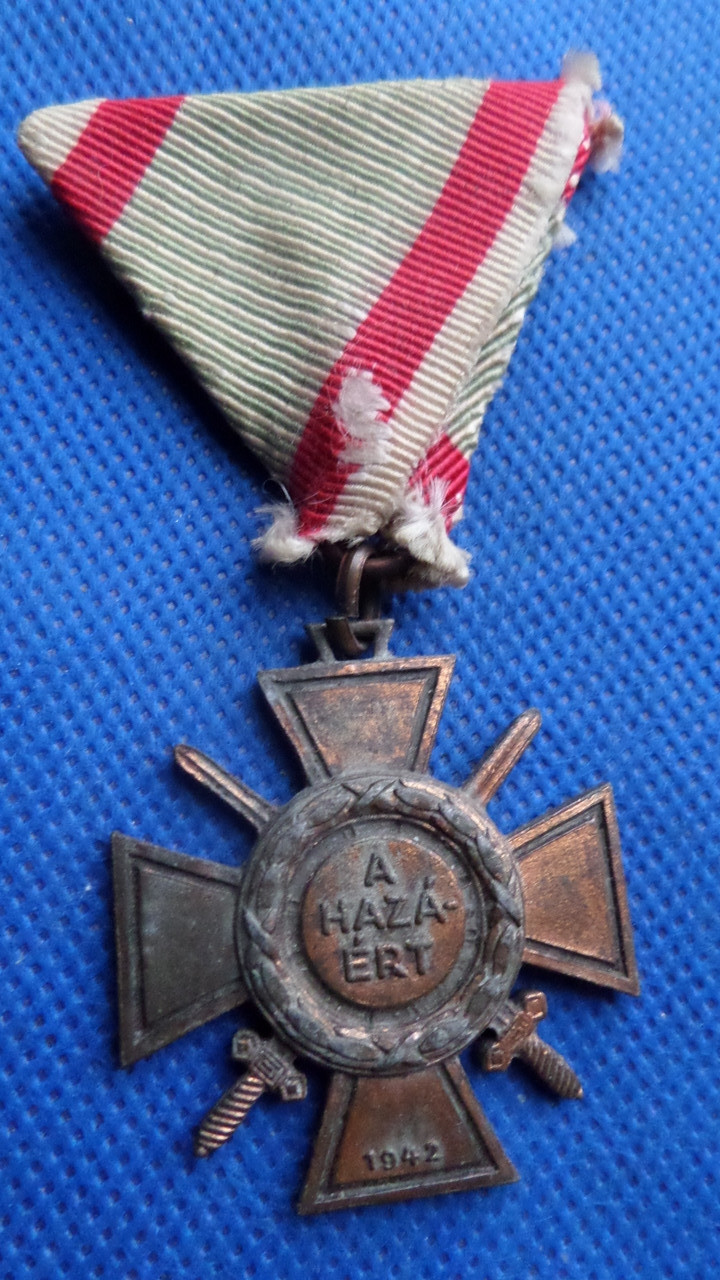 Угорщина «Вогняний хрест» з мечами 1942 рік №282, фото 1