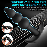 Силіконовий анальний корок-марка Deluxe Series L size, фото 6