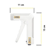 Еспандер кистьовий Cornix 5-60 кг з регульованим навантаженням та електронним лічильником XR-0281 White, фото 5
