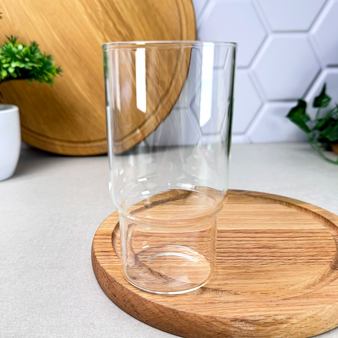 Стакан низький штабельований 350 мл Боросилікатне скло