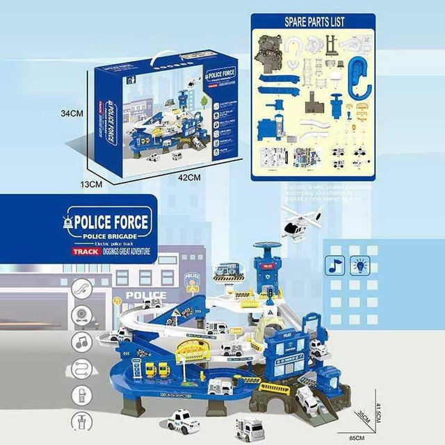 Дитячий розвиваючий автотрек