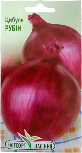 Насіння червоної цибулі Рубін 1 г, фото 1