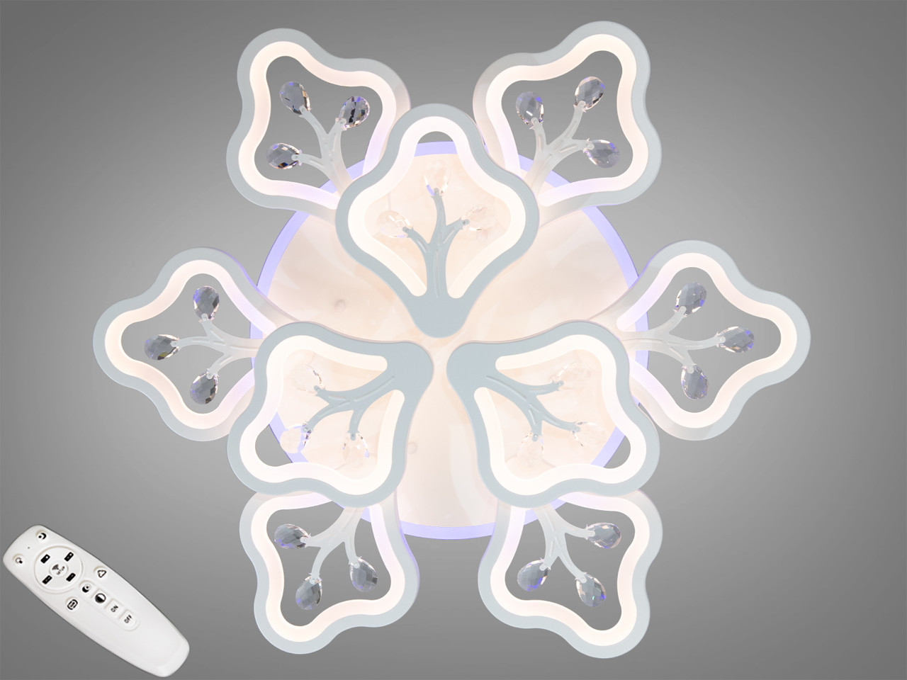 Світлодіодна люстра Diasha 8149/6+3WHLED3colordimmer, фото 1