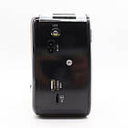 Радіоприймач акумуляторний 3в1, з Bluetooth, ліхтарем, / Фм радіоприймач / Портативний радіоприймач, фото 8