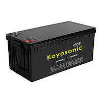Акумулятор LiFePO4 Koyosonic LFP200-12 200Ah 12V. Літій залізо фосфат.