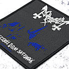 Нашивка ткана MAYHEM - DE MYSTERIIS DOM SATHANAS (ofp-144), фото 2