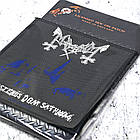 Нашивка ткана MAYHEM - DE MYSTERIIS DOM SATHANAS (ofp-144), фото 3