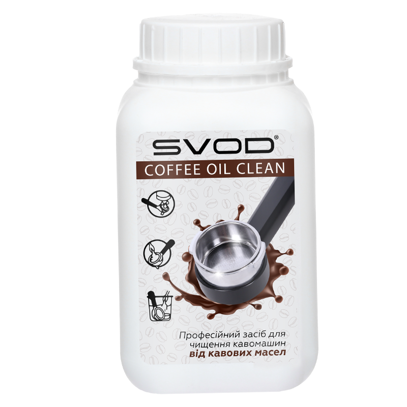 Гранульований засіб для видалення кавової смоли SVOD-COFFEE OIL CLEAN 0,5 кг