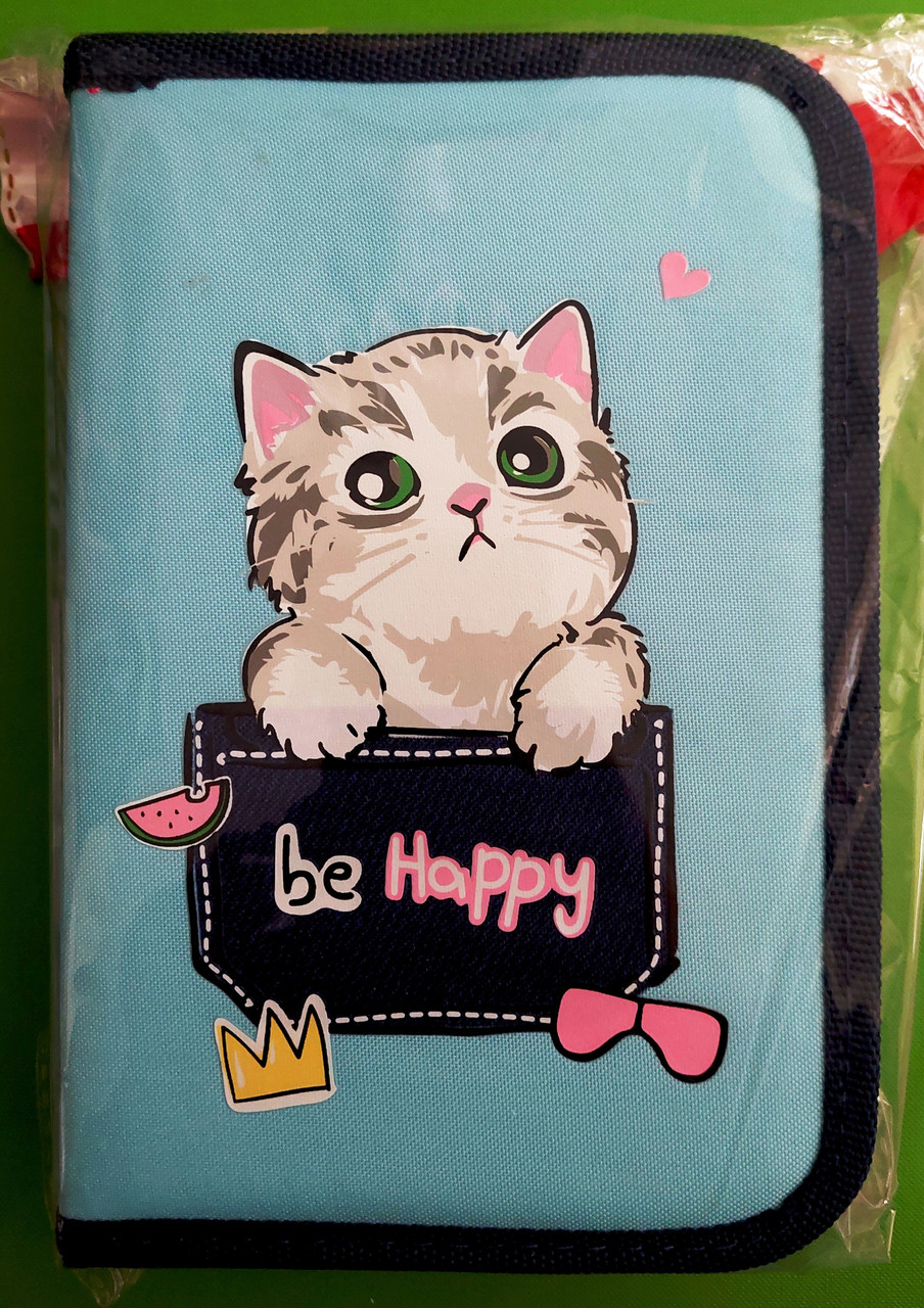 Канц Пенал твердий ”1В” /533442/ 1 відділ. без клапану HP-02 My Little Pet (1/48)