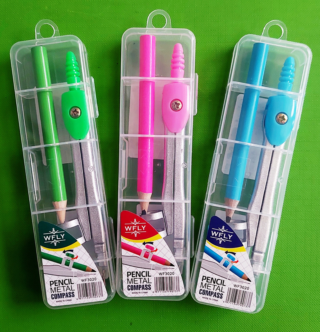 Канц Циркуль ”JO” /WF-3020/ футляр +олівець (1/24)