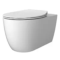 Унітаз підвісний Devit Acqua NEW 3020155 безобідковий з сидінням soft-close