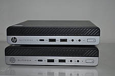 Неттоп HP EliteDesk 800 G3 Desktop Mini USFF/ Core i5-6500T/ 16 GB RAM/ 500 GB SSD/ UHD 630, фото 2